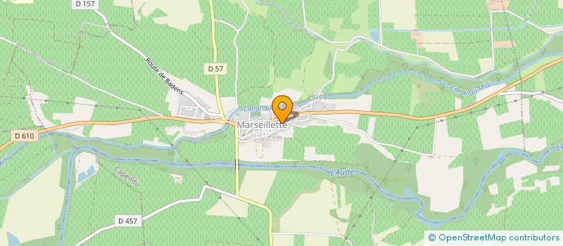 localisation de l'entreprise TECNIBAT à MARSEILLETTE