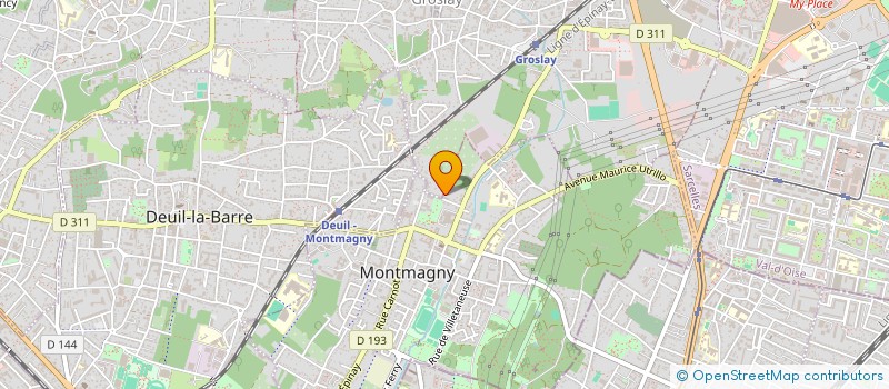 localisation de l'entreprise TECNIKA  MONTMAGNY