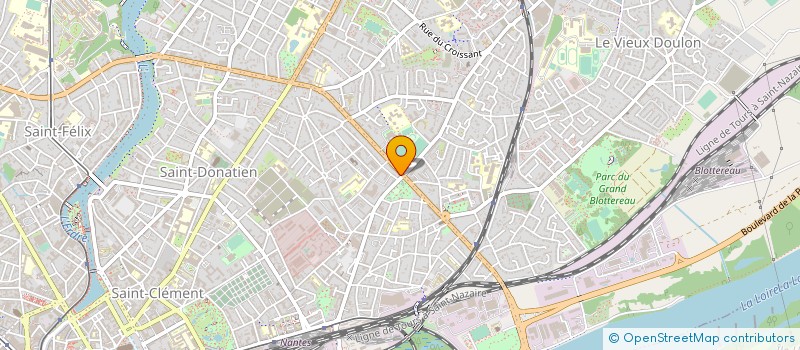 localisation de l'entreprise TECNIMO  NANTES
