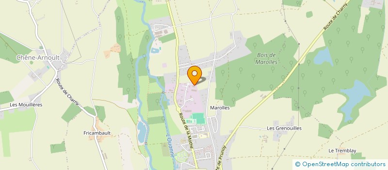 localisation de l'entreprise TECNIPLUS  CHARNY OREE DE PUISAYE