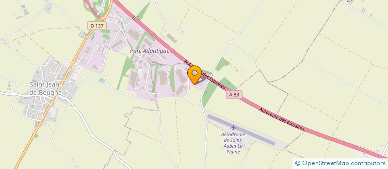 localisation de l'entreprise TECNIZEN  SAINTE-HERMINE