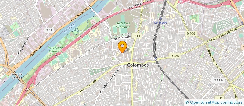 localisation de l'entreprise TECNOLEC à COLOMBES