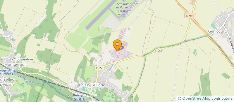 localisation de l'entreprise TECNOMASTER FRANCE  BOISSY-L'AILLERIE