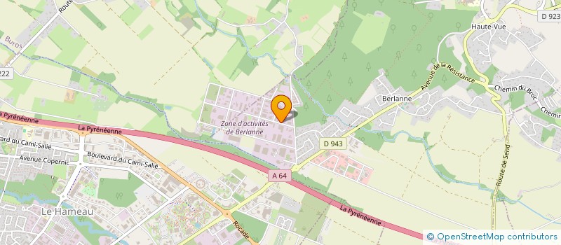 localisation de l'entreprise TECNOQUARK FRANCE  MORLAAS