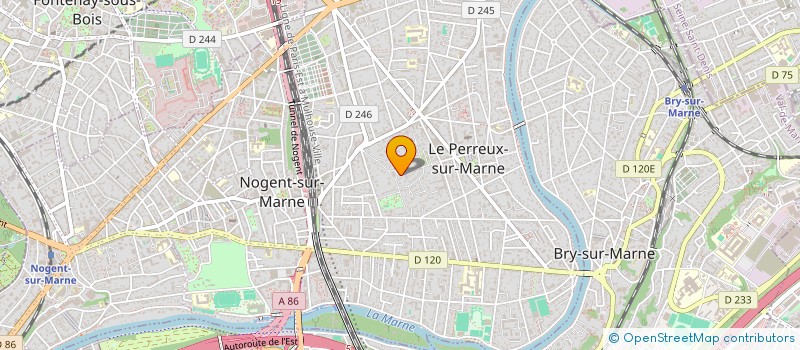 localisation de l'entreprise TECNOUS  LE PERREUX-SUR-MARNE
