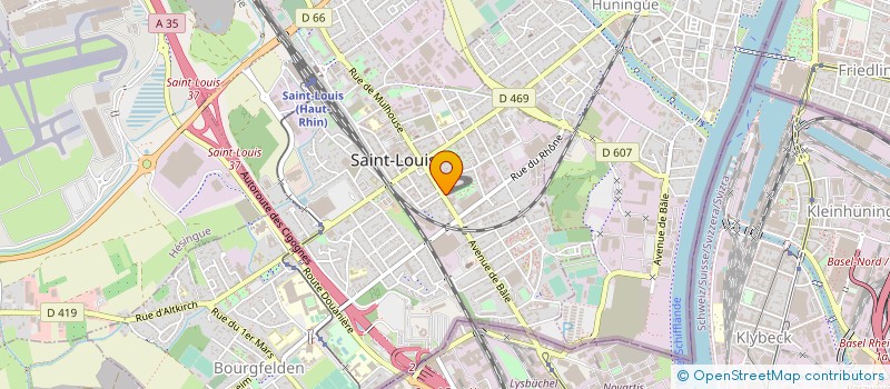 localisation de l'entreprise TECNOVA EUROPE  SAINT-LOUIS