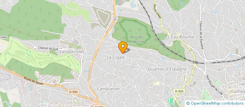 localisation de l'entreprise TECNOVAC  NIMES