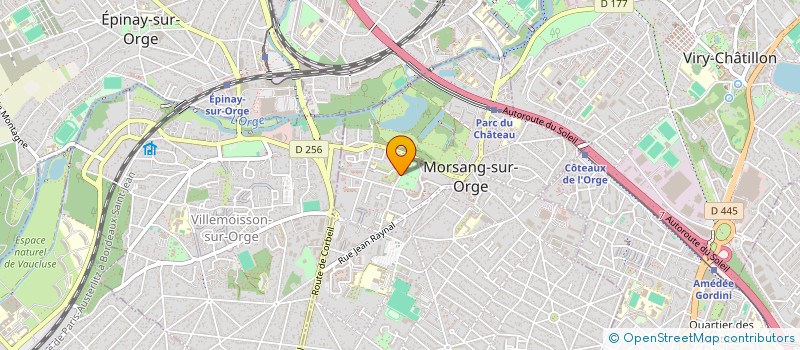 localisation de l'entreprise TECO BAT à MORSANG-SUR-ORGE