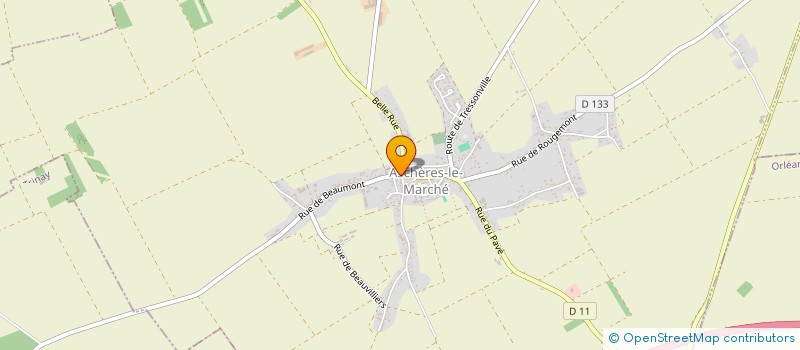 localisation de l'entreprise TECOB SARL à ASCHERES-LE-MARCHE
