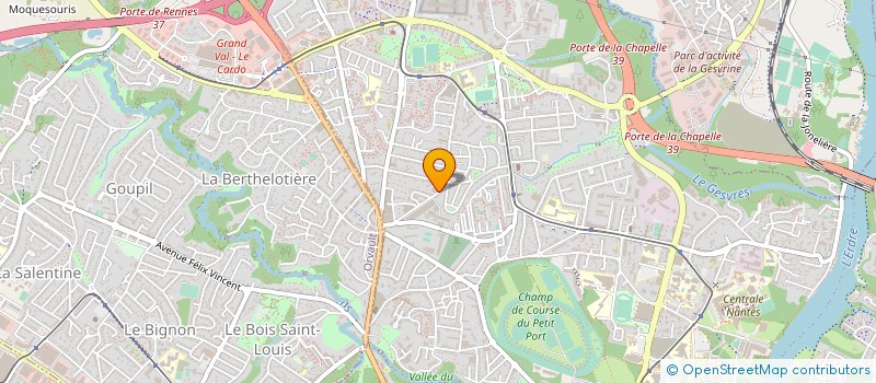 localisation de l'entreprise TECOFAT ATLANTIQUE à NANTES