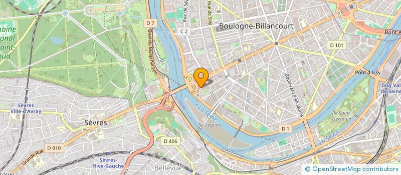 localisation de l'entreprise TECOP 3H TECHNOLOGY OPTIMIZAT à BOULOGNE-BILLANCOURT
