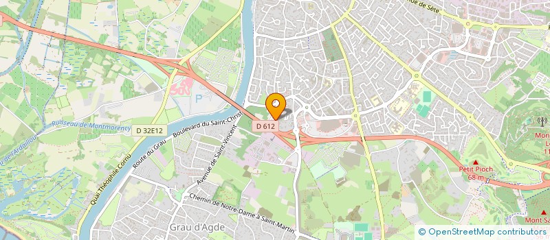 localisation de l'entreprise TECPREAU à AGDE