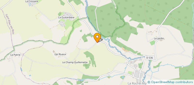 localisation de l'entreprise TECPRO MAINTENANCE à LA ROCHE MABILE