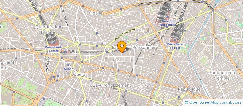 localisation de l'entreprise TECRAIL  PARIS