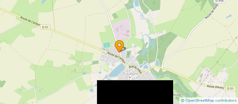 localisation de l'entreprise TECSA PIERRE à COULLONS