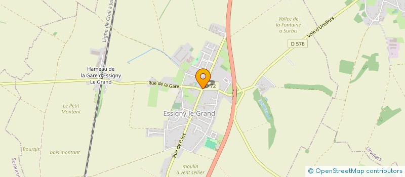 localisation de l'entreprise TECSALES à URVILLERS