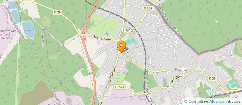 localisation de l'entreprise TECSAM  CARLING