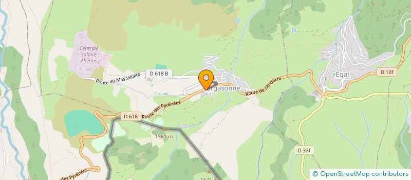 localisation de l'entreprise TECSO 3000  TARGASONNE