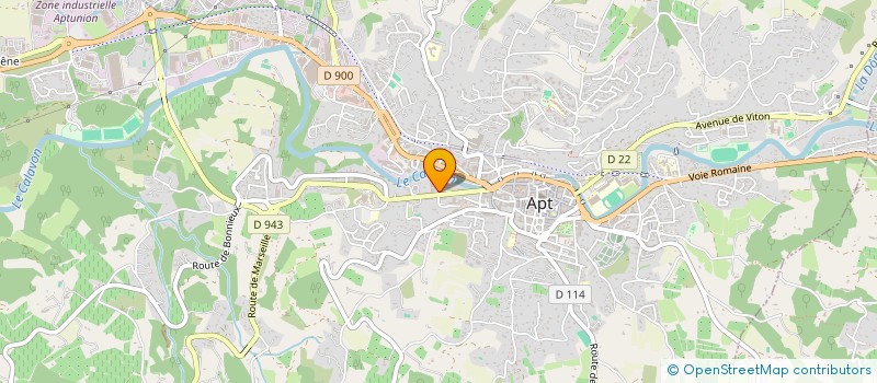 localisation de l'entreprise TECTROM à APT