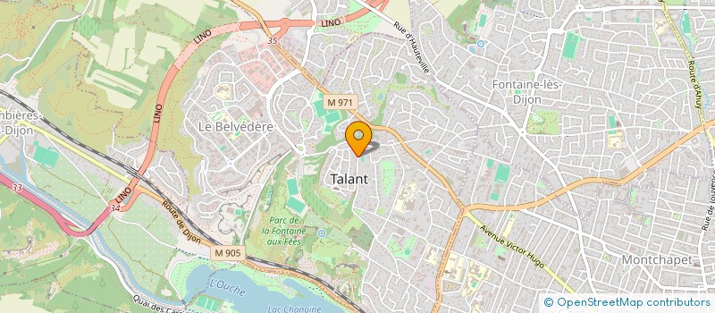 localisation de l'entreprise TECTRON à TALANT