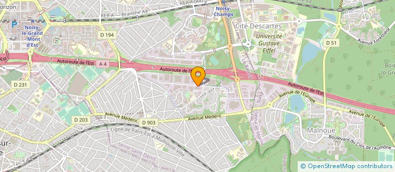 localisation de l'entreprise TECTUR FRANCE  NOISY-LE-GRAND