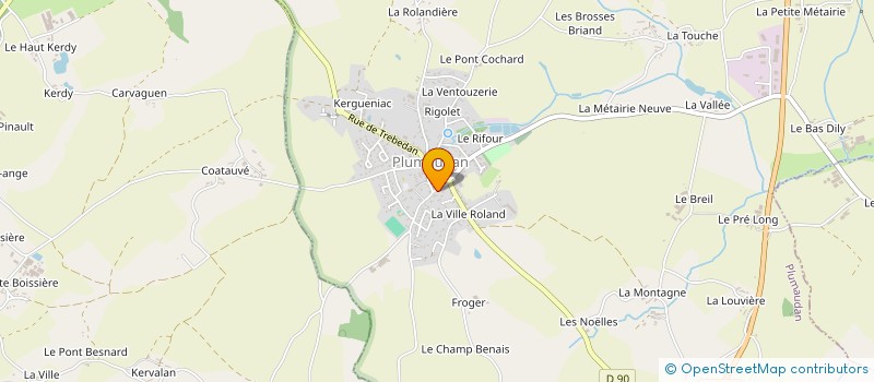 localisation de l'entreprise TECUBAN  PLUMAUDAN