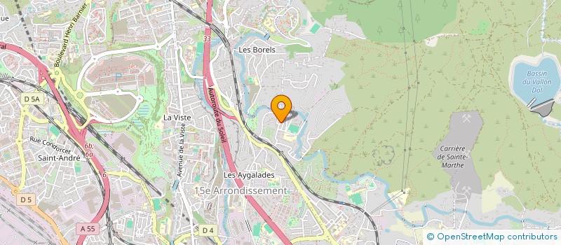 localisation de l'entreprise TECXER  MARSEILLE