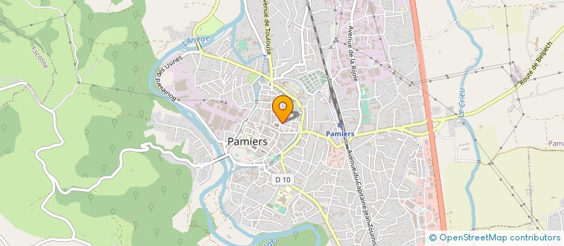 localisation de l'entreprise TECZONE FRANCE à PAMIERS
