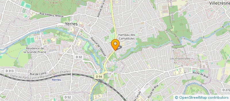 localisation de l'entreprise TED  YERRES