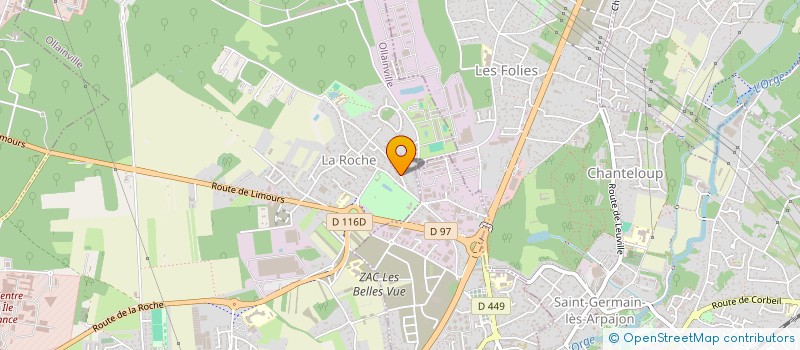 localisation de l'entreprise TED  OLLAINVILLE