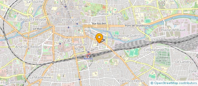 localisation de l'entreprise TED  RENNES