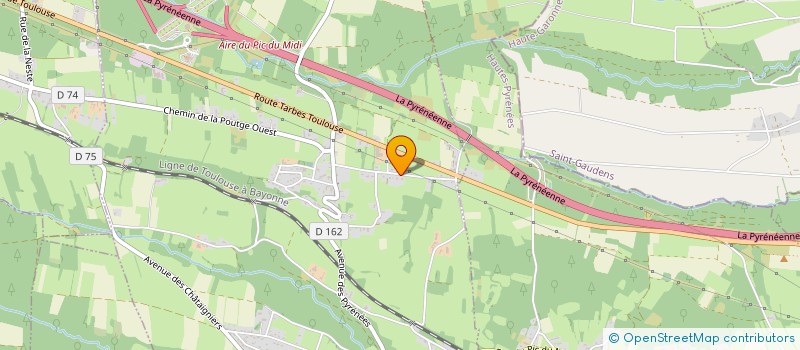 localisation de l'entreprise TED  SAINT-LAURENT-DE-NESTE