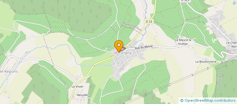 localisation de l'entreprise TED BOIS à FESTIGNY