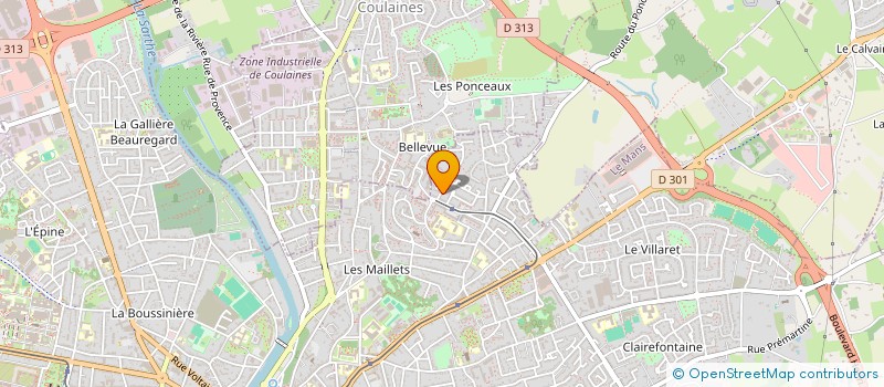 localisation de l'entreprise TED MADE IMMO  LE MANS