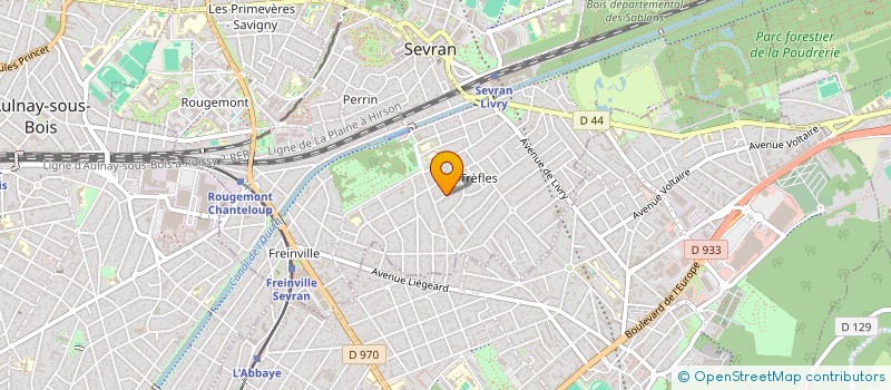 localisation de l'entreprise TED TOUT ELEC DISTRIBUTION à SEVRAN