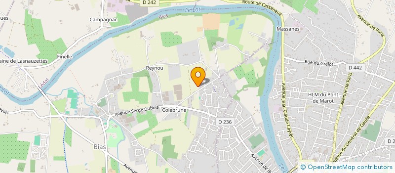 localisation de l'entreprise TEDDY  VILLENEUVE SUR LOT