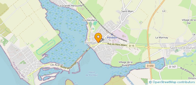 localisation de l'entreprise TEDDY BOUDIER PHOTOGRAPHE  PORT-BAIL-SUR-MER