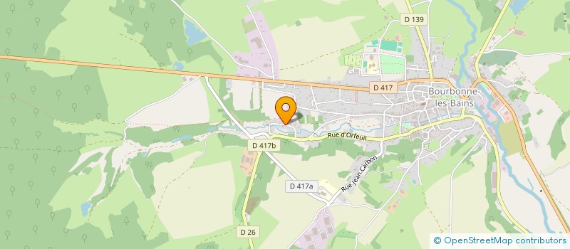 localisation de l'entreprise TEDDY ELECTRICITE à BOURBONNE-LES-BAINS