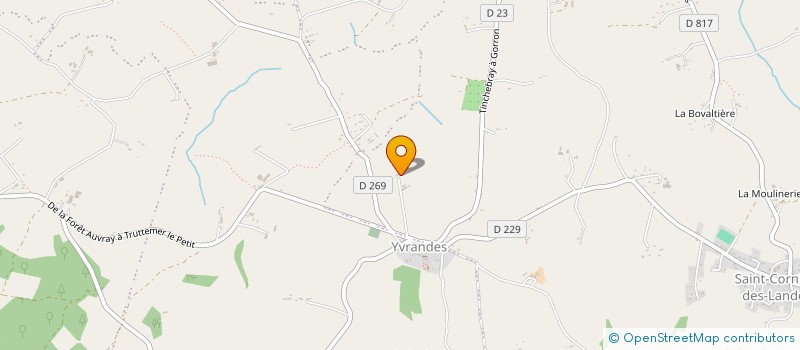 localisation de l'entreprise TEDDY GERAULT à TINCHEBRAY-BOCAGE