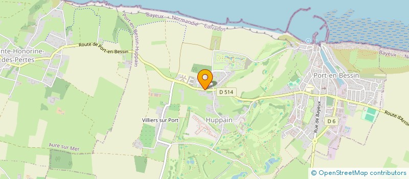 localisation de l'entreprise TEDDY LEFEVRE à PORT-EN-BESSIN-HUPPAIN