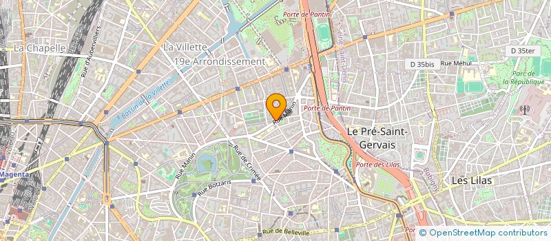 localisation de l'entreprise TEDDY RECORDS  PARIS