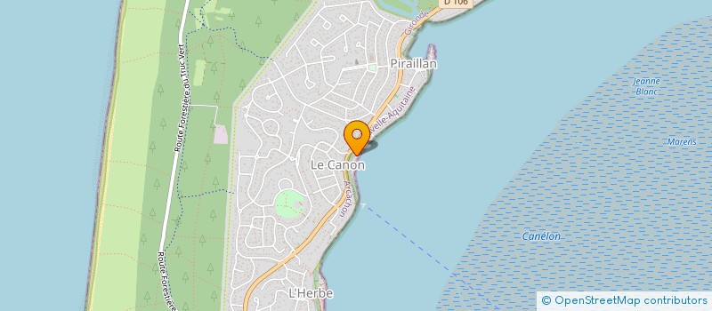 localisation de l'entreprise TEDDY SOLA à LEGE-CAP-FERRET