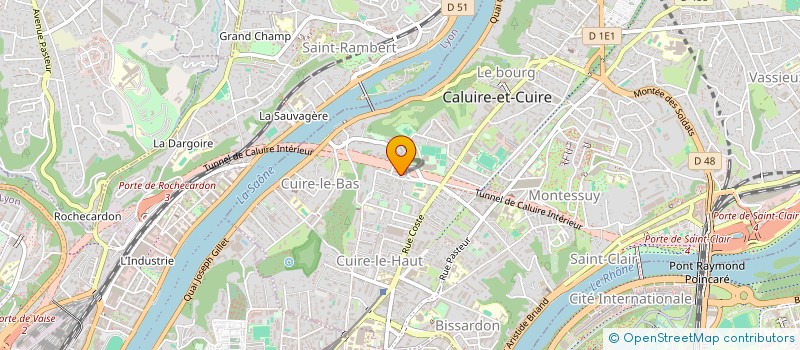 localisation de l'entreprise TEDEE  CALUIRE-ET-CUIRE