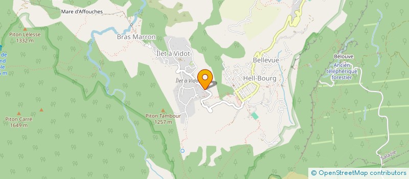 localisation de l'entreprise TEDELEC 974 TOUS SERVICES  SALAZIE