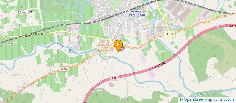 localisation de l'entreprise TEDEPLAST FRANCE TRADING  LES ARCS