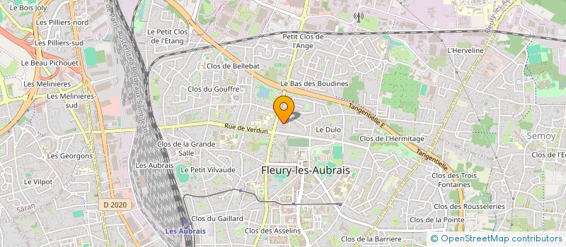 localisation de l'entreprise TEDESIGN  FLEURY-LES-AUBRAIS