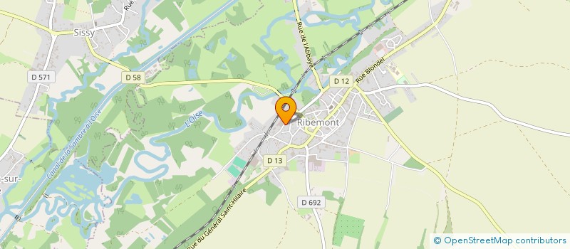 localisation de l'entreprise TEDEULTIOTITO à SERY-LES-MEZIERES