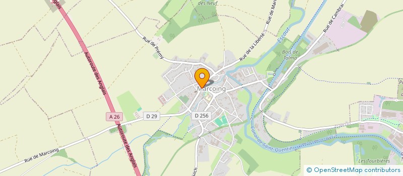 localisation de l'entreprise TEDH  MARCOING