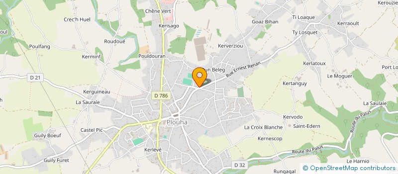 localisation de l'entreprise TEDIFENE  PLOUHA