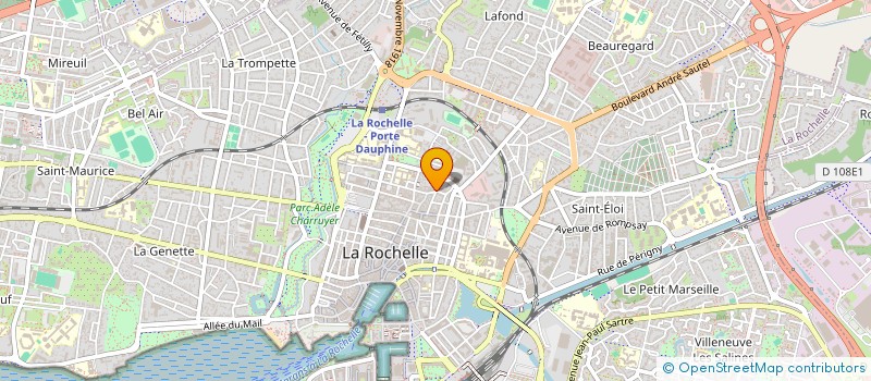 localisation de l'entreprise TEDIGITAL COMMUNICATION  LA ROCHELLE